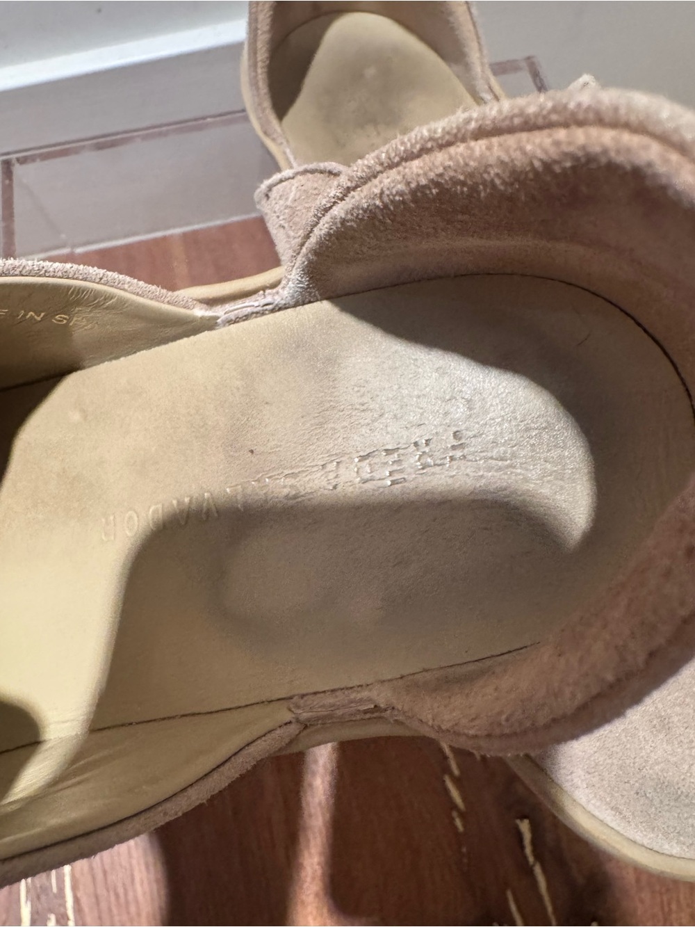 Freda Salvador Libby D'Orsay suede sneakers. Size 9. Made in Spain. - Picture 7 of 12